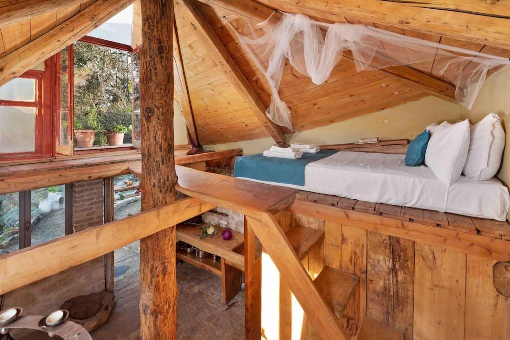 Paramonas  Margaritis'S Treehouseヴィラ エクステリア 写真