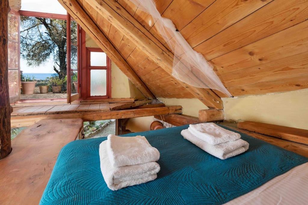 Paramonas  Margaritis'S Treehouseヴィラ エクステリア 写真